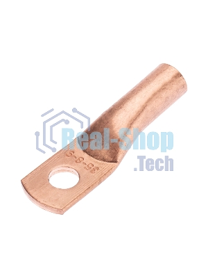 Наконечник медный Rexant ТМ 35-8-9 (35мм² - Ø8мм) (в упак. 50 шт.)