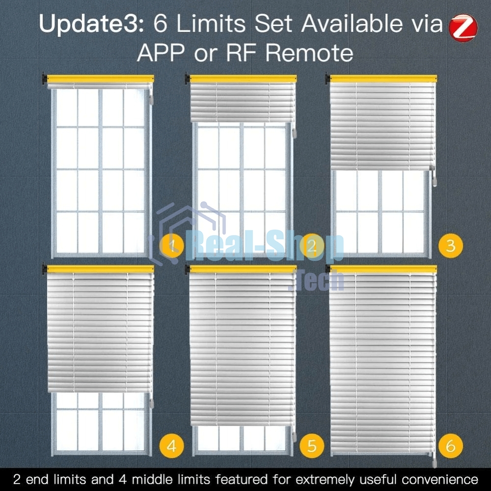 Привод MOES Motor ZC-AM25, Zigbee, DC 5В, 1600 мА