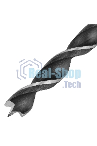 Сверло по дереву Сибртех, 12х500 мм, цилиндрический хвостовик