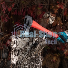 Топор-колун Matrix с клиновидным полотном 2000 г, фибергласовое обрезиненное топорище 880 мм