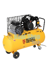 Компрессор воздушный Denzel BCV2200/100 рем. привод, 2,2 кВт, 100 л, 370 л/мин