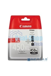 Картридж струйный Canon PGI-450XLPGb,K (6434B001) пигментный черный, 22мл (500 стр.), для PIXMA iP7240/MG6340/MG5440