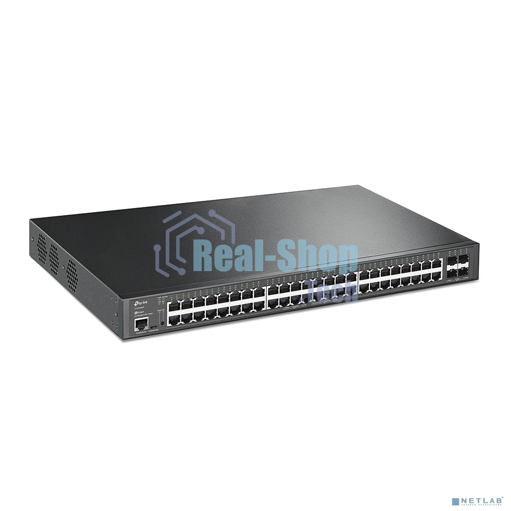 Коммутатор TP-Link TL-SG3452XP 48G 4SFP+ 48PoE+ 500W управляемый