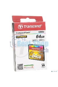 Флеш карта CF 64Gb Transcend TS64GCF1000 (1000X) 