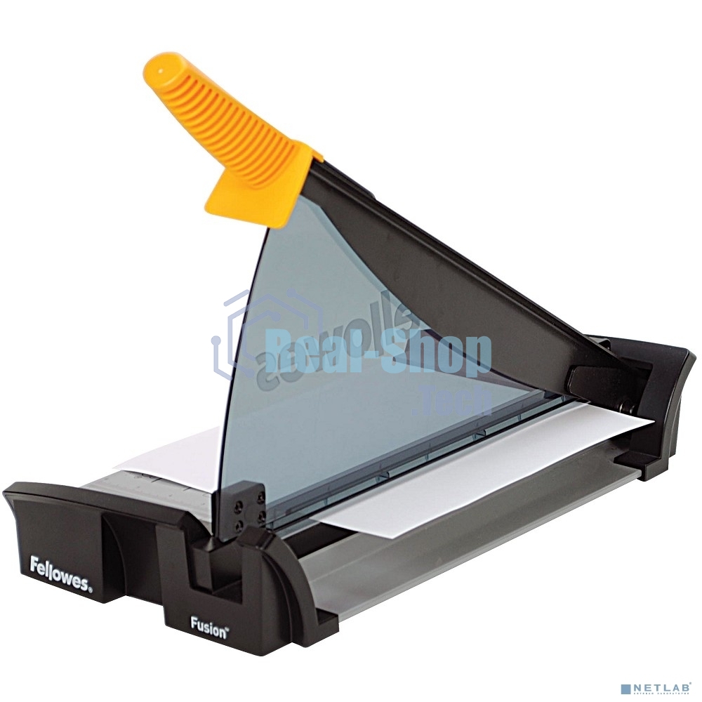 Резак сабельный Fellowes Fusion A4 (FS-54108) A4/10лист./320мм/ручн.прижим/защитный экран