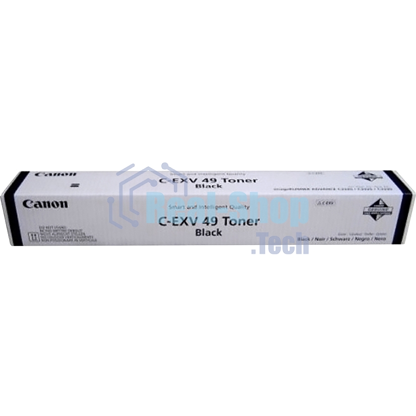 Картридж лазерный Canon C-EXV49BK (8524B002) черный (36 000 стр) для Canon imageRUNNER ADVANCE серий C3300, C3500, DX C3700, DX C3800