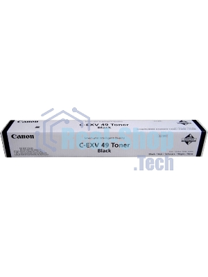 Картридж лазерный Canon C-EXV49BK (8524B002) черный (36 000 стр) для Canon imageRUNNER ADVANCE серий C3300, C3500, DX C3700, DX C3800