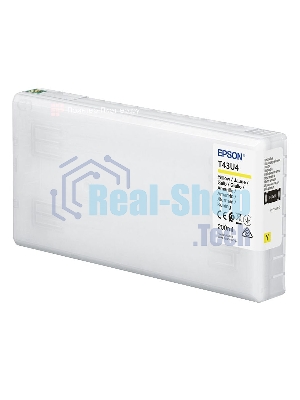 Картридж струйный Epson T43U (C13T43U440) желтый (200 мл) для SureLab SL-D800
