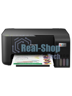 МФУ струйное Epson L3550 (C11CK59405), A4, цветной, печ. до 15 стр/мин. (ч/б) до 8 стр/мин. (цвет), скан. до 11 стр/мин. (ч/б) 28 стр/мин. (цвет), 4800 x 1200 dpi (печать) 1200x2400dpi (скан.), USB, Wi-Fi, Air Print
