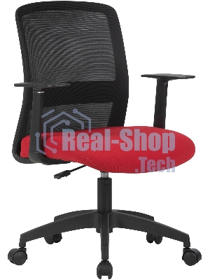 Кресло Cactus CS-MC333-BKRD черный, сетка