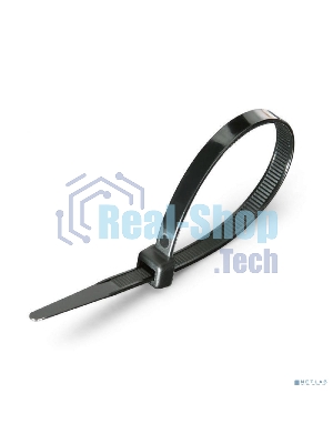 Хомут Rexant nylon 3.0 х 200 мм 100 шт черный