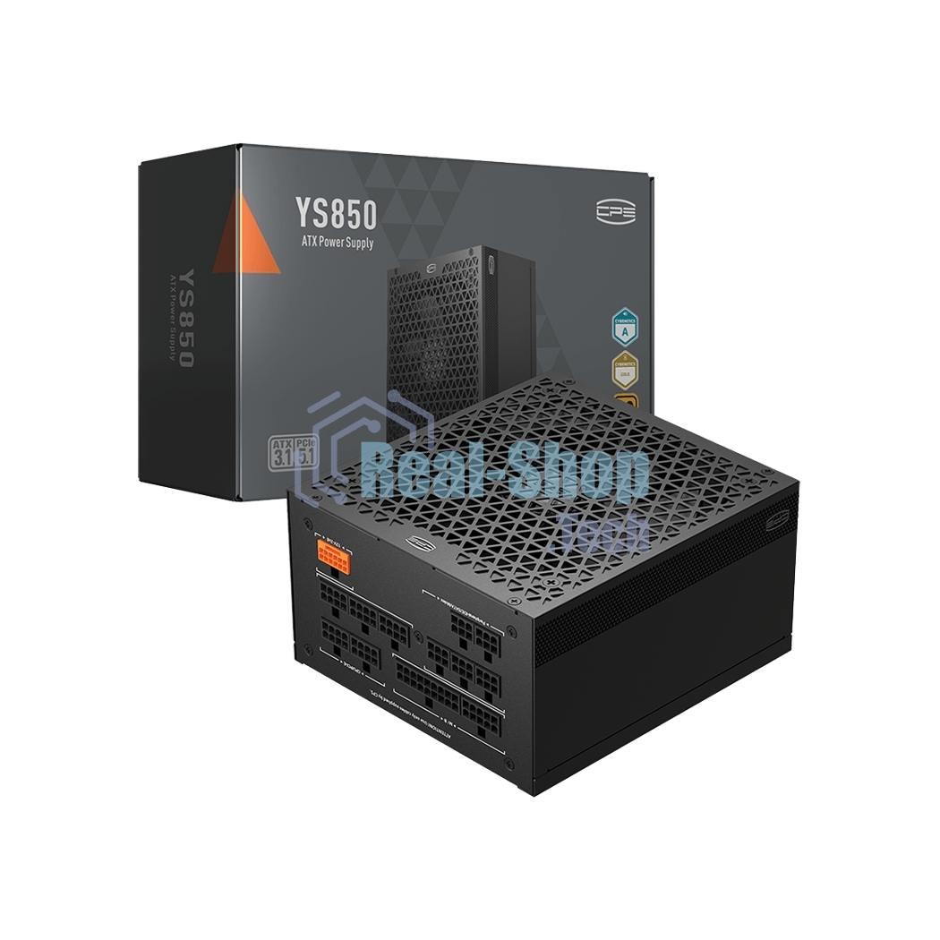 Блок питания PCCooler P5-YS850-G1F, 850Вт, 80 PLUS Gold, 135мм, модульный, черный