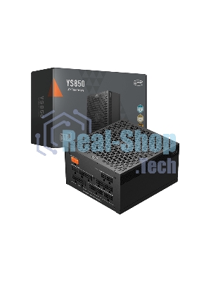 Блок питания PCCooler P5-YS850-G1F, 850Вт, 80 PLUS Gold, 135мм, модульный, черный