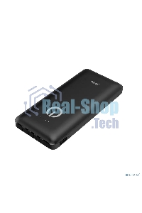 Портативный аккумулятор Powerbank Perfeo ABSOLUTE 10000mah In Micro usb,USB /Out USB,Micro usb,Type-C,Lightning, 2.1А/ черный (PF_B4878)