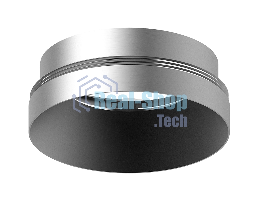 Насадка для корпуса светильника N7033 MCH хром матовый D70*H27mm Out10mm MR16