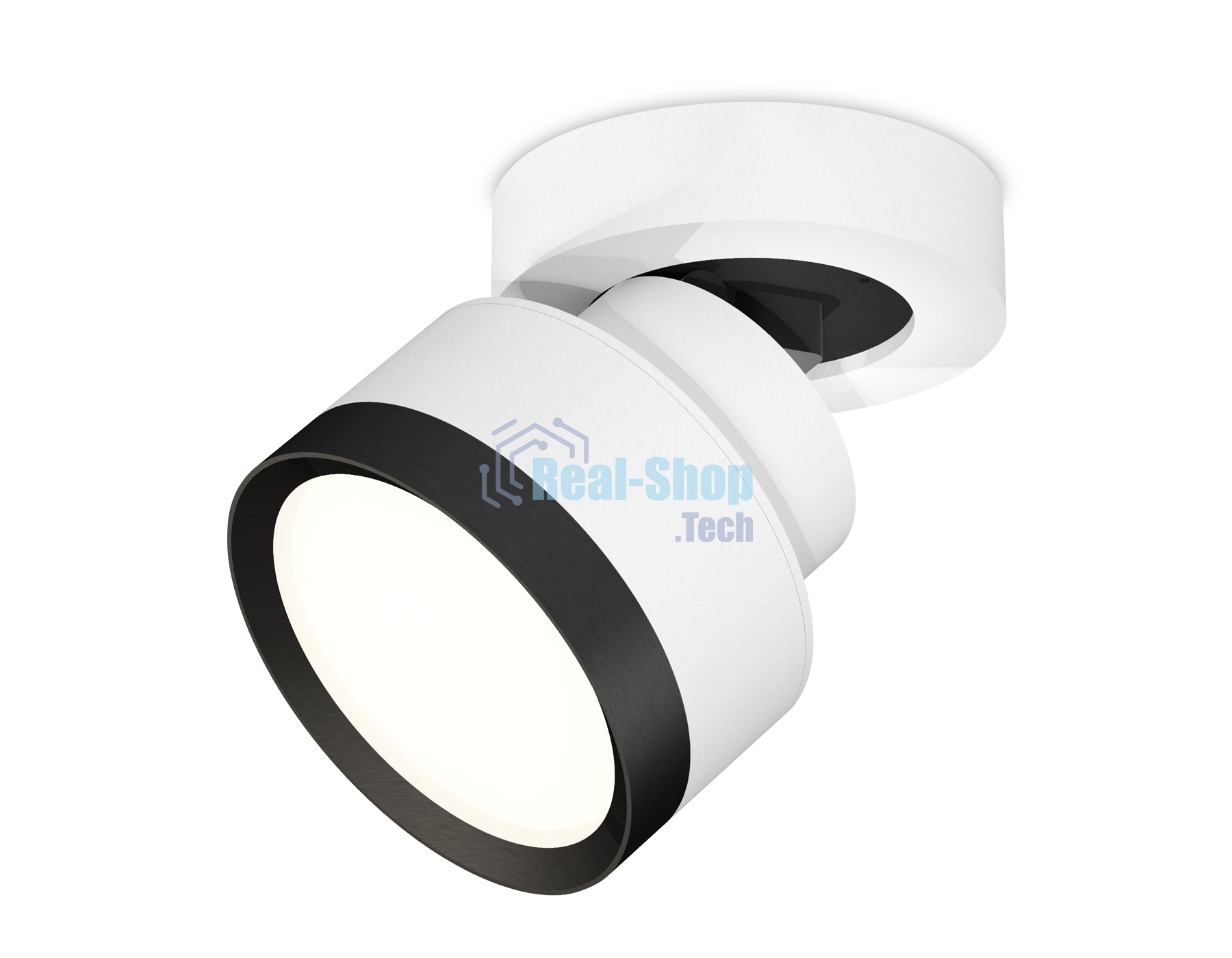 Светильник Ambrella Light XM8101002 SWH/PBK белый песок/черный полированный GX53 (A2228, A2105, C8101, N8113)