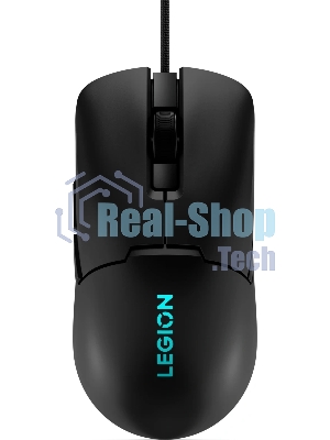 Мышь проводная Lenovo Legion M300s черный, 8000 dpi, USB, кнопки - 6
