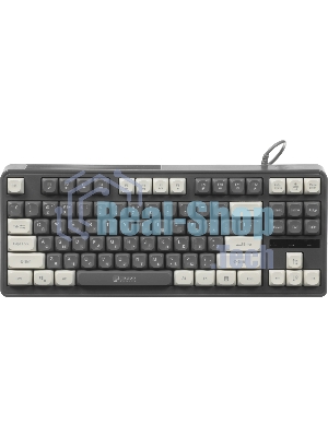 Клавиатура Oklick 711G проводная, USB Type-A, серый