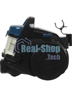 Пылесос Bosch BGS05A220 синий/серый, 700 Вт, уборка сухая, пылесборник контейнер 1.5 л