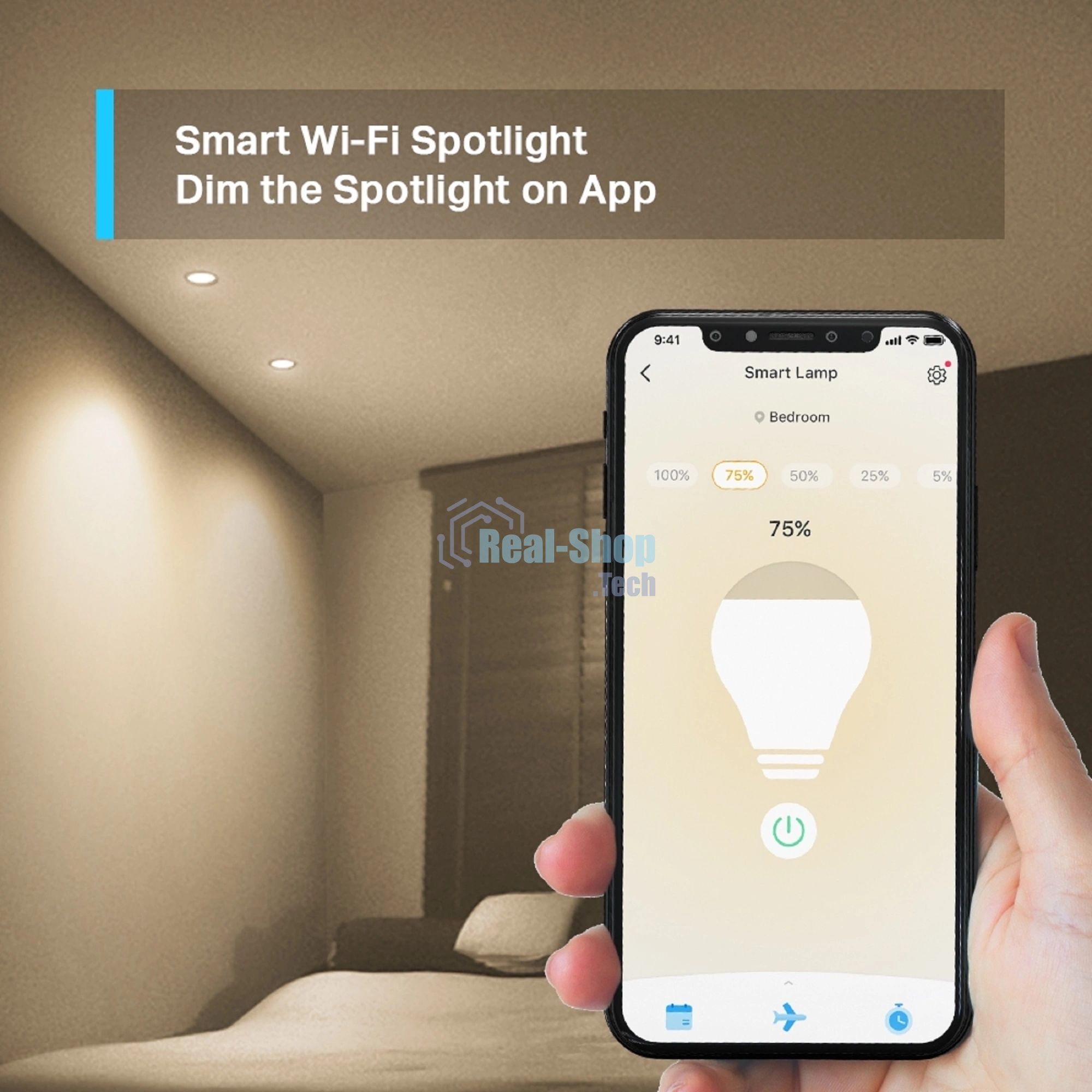 Умная диммируемая Wi-Fi лампа TP-Link Tapo L610