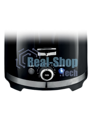 Тостер Centek СТ-1432 черный/стальной