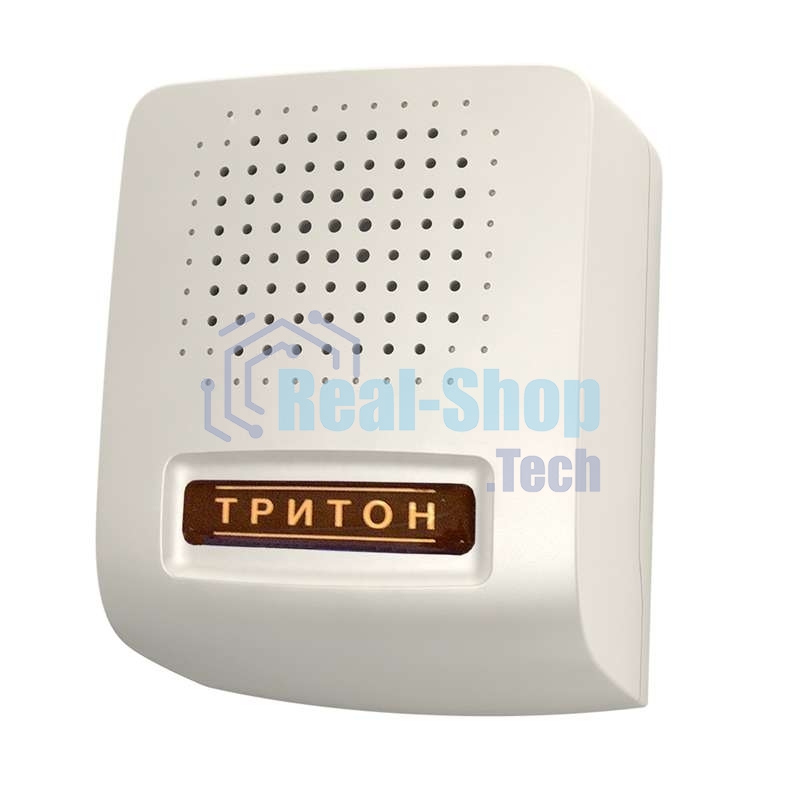 Звонок дверной проводной Соло соловей 220В 80-90дБА бел. Тритон СЛ-05