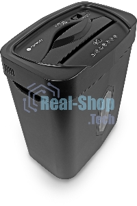 Шредер ГЕЛЕОС УМ22-4 DIN P-4 (4 ур-нь секр.), фрагмент 4х35мм, 14 лист (70г/м2), CD/пл.карты/скрепки/скобы, 22 литра