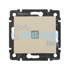 Переключатель Legrand 774326 Valena 2напр 10A с подсв, сл. кость