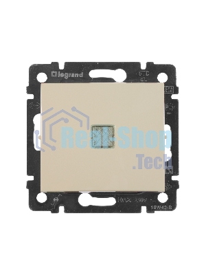 Переключатель Legrand 774326 Valena 2напр 10A с подсв, сл. кость