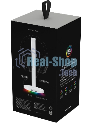 Подставка для наушников Razer Base Station Chroma V2 - Mercury Razer Base Station V2 Chroma - Mercury