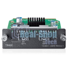 Модуль SFP TP-LINK TX432 10-гигабитный 2-портовый модуль SFP+