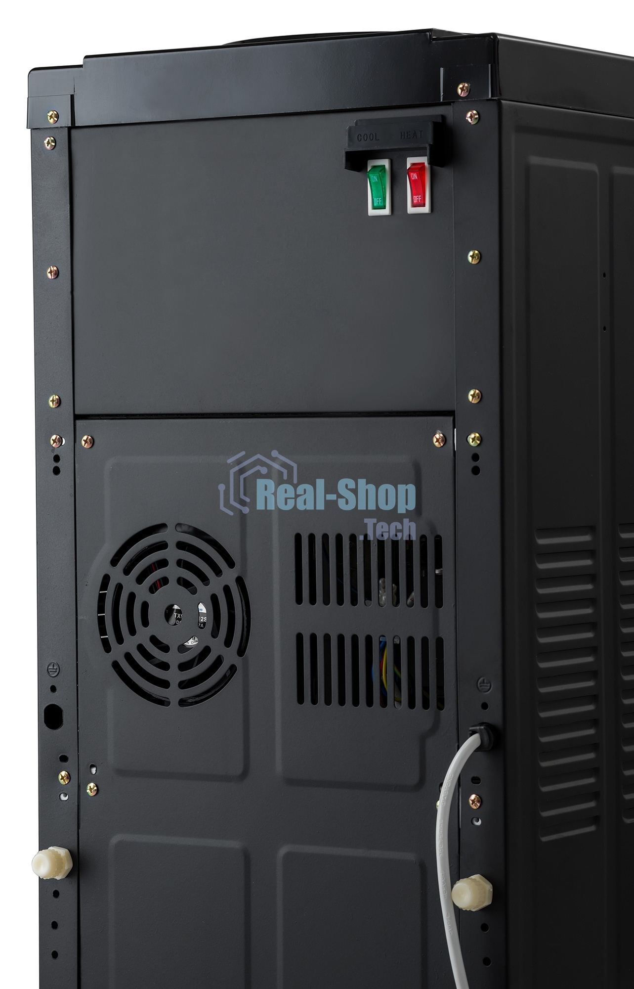 Кулер AEL LD-AEL-28 напольный электронный черный/серебристый