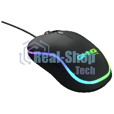 Мышь проводная Oklick GMNG 723GM черный, 3200 dpi, USB, кнопки - 6