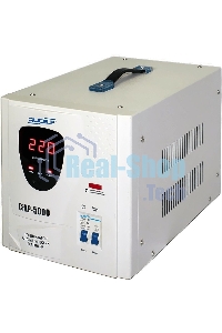 Стабилизатор СТАБИК СтАР-5000однофазный, цифровой 220В 5000ВА вх.:140-270В