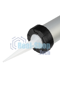 Пистолет для герметика Sparta 400мл ''закрытый'' алюминиевый корпус круглый шток 8 мм