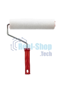 Валик в сборе Matrix велюр, 250 мм, ворс 4 мм, D 48 мм, D ручки 8 мм