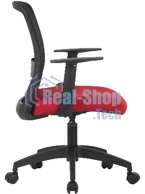 Кресло Cactus CS-MC333-BKRD черный, сетка