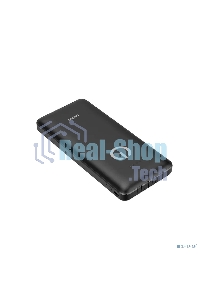 Портативный аккумулятор Powerbank Perfeo ABSOLUTE 10000mah In Micro usb,USB /Out USB,Micro usb,Type-C,Lightning, 2.1А/ черный (PF_B4878)