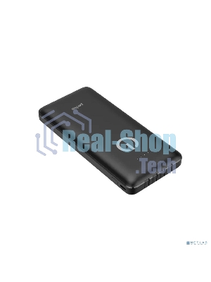 Портативный аккумулятор Powerbank Perfeo ABSOLUTE 10000mah In Micro usb,USB /Out USB,Micro usb,Type-C,Lightning, 2.1А/ черный (PF_B4878)