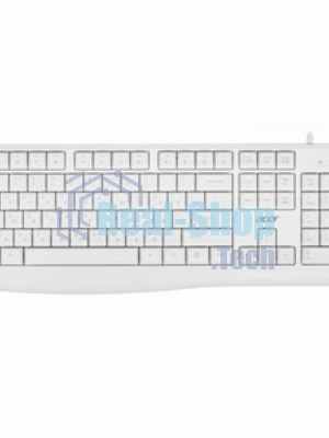 Клавиатура проводная Acer OKW301 (ZL.KBDCC.01B), USB, белый