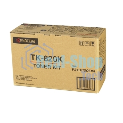 Картридж лазерный Kyocera-Mita TK-820C голубой для FS-C8100DN 7000 стр.