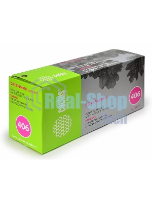 Картридж лазерный Cactus CS-CLT-M406S magenta пурпурный (1000 стр.) для принтеров Samsung CLP-360/365/CLX-3300/3305