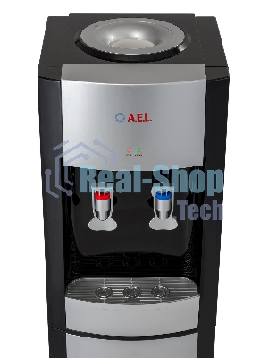 Кулер для воды AEL LD-AEL-28, верхняя загрузка, нагрев 90 °С, охлаждение 15 °С, черный/серебристый