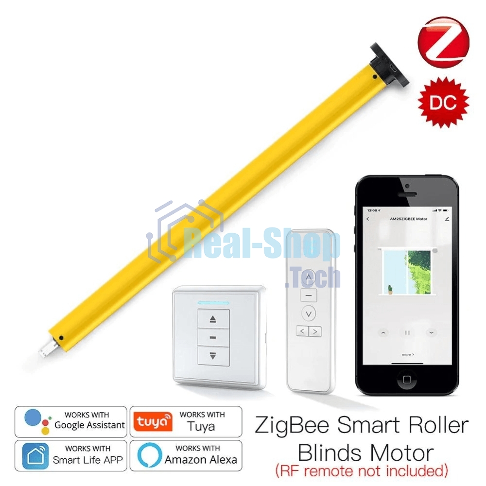 Привод MOES Motor ZC-AM25, Zigbee, DC 5В, 1600 мА