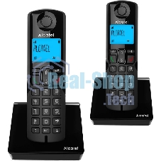 Радиотелефон ALCATEL S230 DUO RU черный