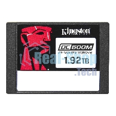 Накопитель SSD Kingston DC600M, 1920Gb, SATA III, 2.5