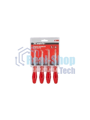 Набор крюков Matrix для слесарных работ, 4 шт.