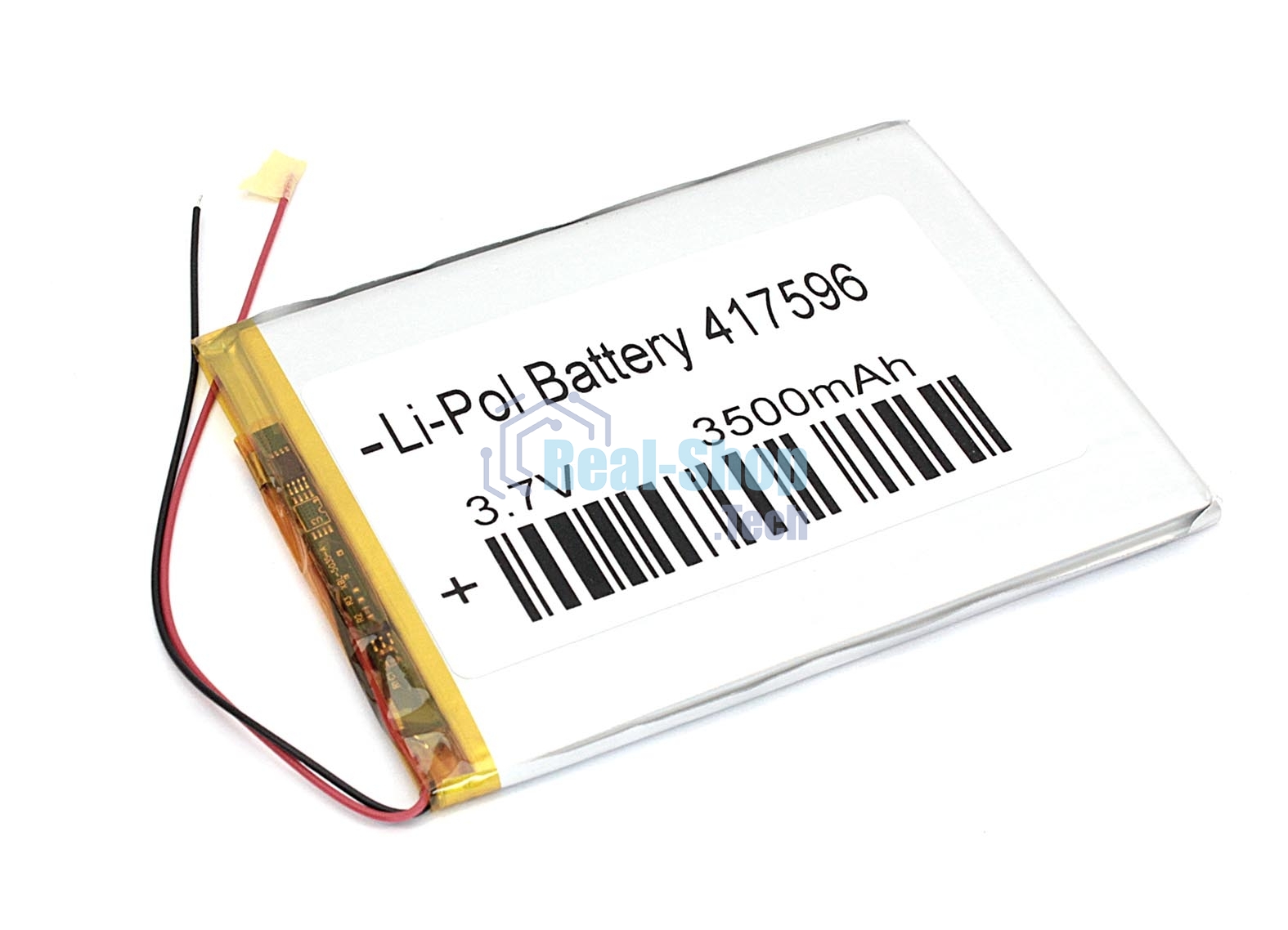 Аккумулятор Li-Pol (батарея) 4.1x75x96мм 2pin 3.7V/3500mAh
