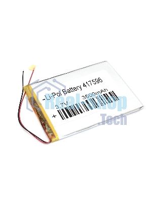 Аккумулятор Li-Pol (батарея) 4.1x75x96мм 2pin 3.7V/3500mAh
