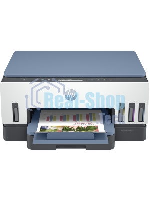 МФУ струйное HP Smart Tank 725 All-in-One (28B51A), A4, цветной, печ. 15 стр/мин. (ч/б) 9 стр/мин. (цвет), 1200x1200 dpi, Bluetooth, USB Type-A, Wi-Fi